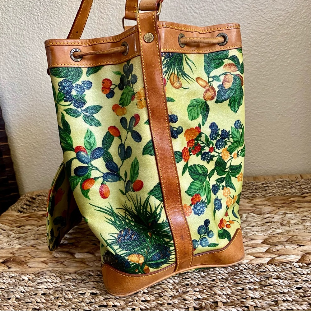Vtg Hunting World Shoulder Bucket Bag - Picture 4 of 15